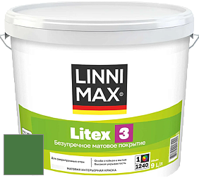 Краска LINNIMAX LITEX 3 / ЛИННИМАКС ЛИТЕКС 3 (ALPINA PREMIUM WAND) латексная краска цвет NCS S 3560-G20Y 