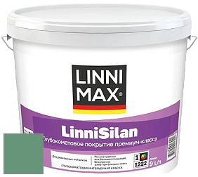 Краска LINNIMAX LinniSilan /ЛИННИМАКС ЛинниСилан (CAPAROL CAPASILAN) глубокоматовая краска цвет Malachit 75 