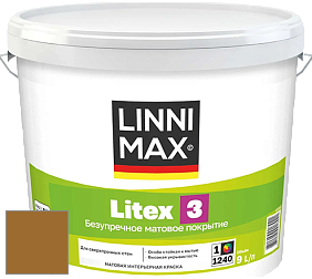 Краска LINNIMAX LITEX 3 / ЛИННИМАКС ЛИТЕКС 3 (ALPINA PREMIUM WAND) латексная краска цвет RAL 8001 