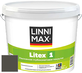 Краска LINNIMAX LITEX 1 / ЛИННИМАКС ЛИТЕКС 1 (CAPAROL SAMTEX 3) высокоэкологичная латексная краска цвет NCS S 8005-G80Y 