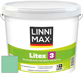 Краска LINNIMAX LITEX 3 / ЛИННИМАКС ЛИТЕКС 3 (ALPINA PREMIUM WAND) латексная краска цвет NCS S 1040-G 