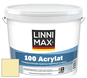 Краска LINNIMAX 100 ACRYLAT / ЛИННИМАКС 100 АКРИЛАТ (CAPAROL AMPHIBOLIN) акриловая краска цвет Canari 16 