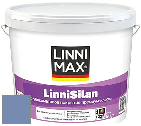 Краска LINNIMAX LinniSilan /ЛИННИМАКС ЛинниСилан (CAPAROL CAPASILAN) глубокоматовая краска цвет Saphir 105 