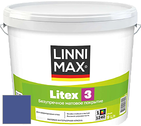 Краска LINNIMAX LITEX 3 / ЛИННИМАКС ЛИТЕКС 3 (ALPINA PREMIUM WAND) латексная краска цвет NCS S 4050-R70B 