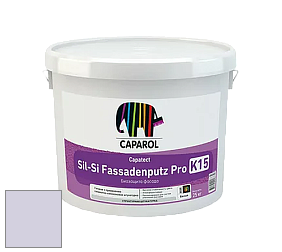 Краска Caparol Capatect Fassadenputz Sil-Si Pro / Капарол Капатек штукатурка структурная камешковая 25 кг. цвет Lavendel 115 