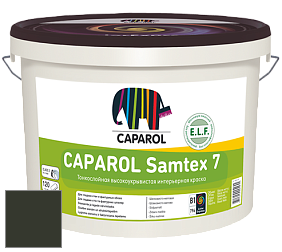 Краска CAPAROL Samtex 7 E.L.F. / КАПАРОЛ Самтекс 7 шелковисто-матовая краска цвет RAL 6008 