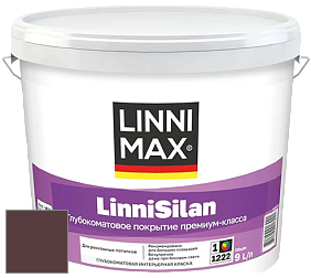 Краска LINNIMAX LinniSilan /ЛИННИМАКС ЛинниСилан (CAPAROL CAPASILAN) глубокоматовая краска цвет NCS S 7020-R10B 