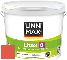 Краска LINNIMAX LITEX 3 / ЛИННИМАКС ЛИТЕКС 3 (ALPINA PREMIUM WAND) латексная краска цвет NCS S 0580-Y80R 
