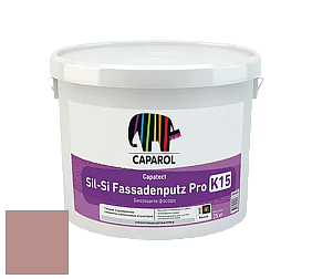 Краска Caparol Capatect Fassadenputz Sil-Si Pro / Капарол Капатек штукатурка структурная камешковая 25 кг. цвет Barolo 80 