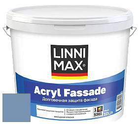 Краска LINNIMAX ACRYL FASSADE / ЛИННИМАКС АКРИЛ ФАССАДЕ (CAPAROL) акриловая фасадная краска цвет NCS S 3030-R80B 