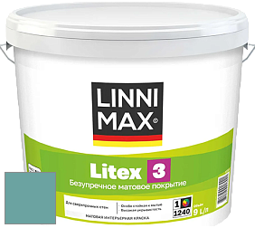 Краска LINNIMAX LITEX 3 / ЛИННИМАКС ЛИТЕКС 3 (ALPINA PREMIUM WAND) латексная краска цвет NCS S 3030-B50G 