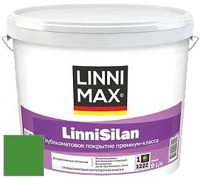 Краска LINNIMAX LinniSilan /ЛИННИМАКС ЛинниСилан (CAPAROL CAPASILAN) глубокоматовая краска цвет NCS S 2075-G20Y 