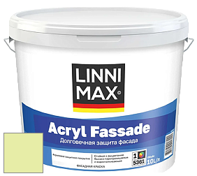 Краска LINNIMAX ACRYL FASSADE / ЛИННИМАКС АКРИЛ ФАССАДЕ (CAPAROL) акриловая фасадная краска цвет Jade 120 