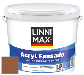 Краска LINNIMAX ACRYL FASSADE / ЛИННИМАКС АКРИЛ ФАССАДЕ (CAPAROL) акриловая фасадная краска цвет NCS S 5040-Y40R 