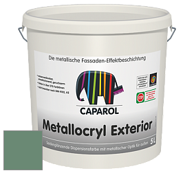 Краска Capadecor Metallocryl Exterior/Кападекор Металлакрил Экстериор шелковисто-глянцевая краска цвет Mint 40 