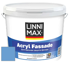 Краска LINNIMAX ACRYL FASSADE / ЛИННИМАКС АКРИЛ ФАССАДЕ (CAPAROL) акриловая фасадная краска цвет NCS S 1550-R80B 