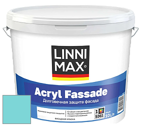 Краска LINNIMAX ACRYL FASSADE / ЛИННИМАКС АКРИЛ ФАССАДЕ (CAPAROL) акриловая фасадная краска цвет NCS S 0540-B30G 