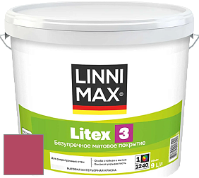 Краска LINNIMAX LITEX 3 / ЛИННИМАКС ЛИТЕКС 3 (ALPINA PREMIUM WAND) латексная краска цвет Rose 100 