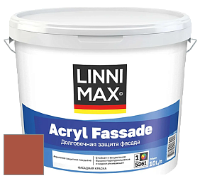 Краска LINNIMAX ACRYL FASSADE / ЛИННИМАКС АКРИЛ ФАССАДЕ (CAPAROL) акриловая фасадная краска цвет NCS S 3060-Y70R 