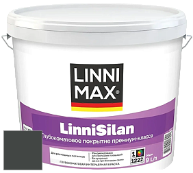 Краска LINNIMAX LinniSilan /ЛИННИМАКС ЛинниСилан (CAPAROL CAPASILAN) глубокоматовая краска цвет NCS S 8502-G 