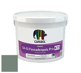 Краска Caparol Capatect Fassadenputz Sil-Si Pro / Капарол Капатек штукатурка структурная камешковая 25 кг. цвет Malachit 15 