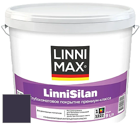 Краска LINNIMAX LinniSilan /ЛИННИМАКС ЛинниСилан (CAPAROL CAPASILAN) глубокоматовая краска цвет Velvet 5 