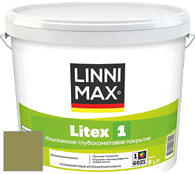 Краска LINNIMAX LITEX 1 / ЛИННИМАКС ЛИТЕКС 1 (CAPAROL SAMTEX 3) высокоэкологичная латексная краска цвет Tundra 105 