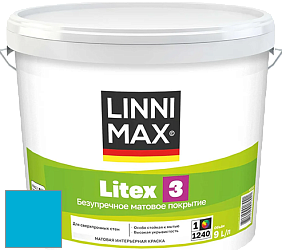 Краска LINNIMAX LITEX 3 / ЛИННИМАКС ЛИТЕКС 3 (ALPINA PREMIUM WAND) латексная краска цвет NCS S 1060-B 