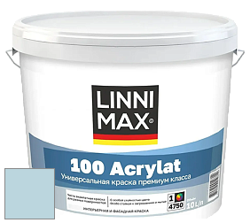 Краска LINNIMAX 100 ACRYLAT / ЛИННИМАКС 100 АКРИЛАТ (CAPAROL AMPHIBOLIN) акриловая краска цвет Arctis 85 