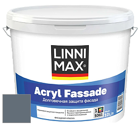 Краска LINNIMAX ACRYL FASSADE / ЛИННИМАКС АКРИЛ ФАССАДЕ (CAPAROL) акриловая фасадная краска цвет NCS S 6010-R90B 