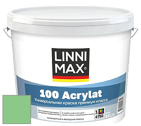 Краска LINNIMAX 100 ACRYLAT / ЛИННИМАКС 100 АКРИЛАТ (CAPAROL AMPHIBOLIN) акриловая краска цвет Agave 140 