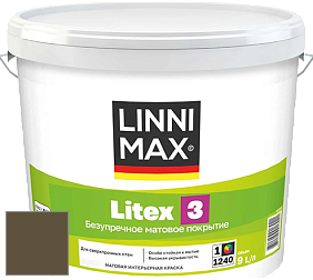 Краска LINNIMAX LITEX 3 / ЛИННИМАКС ЛИТЕКС 3 (ALPINA PREMIUM WAND) латексная краска цвет NCS S 7020-G90Y 