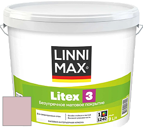Краска LINNIMAX LITEX 3 / ЛИННИМАКС ЛИТЕКС 3 (ALPINA PREMIUM WAND) латексная краска цвет NCS S 1515-R10B 