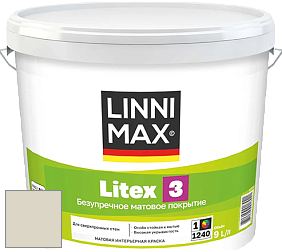 Краска LINNIMAX LITEX 3 / ЛИННИМАКС ЛИТЕКС 3 (ALPINA PREMIUM WAND) латексная краска цвет Tundra 50 