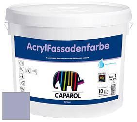 Краска CAPAROL AcrylFassadenfarbe PRO/Капарол Акрилфассаденфарбе ПРО матовая краска цвет Lavendel 90 