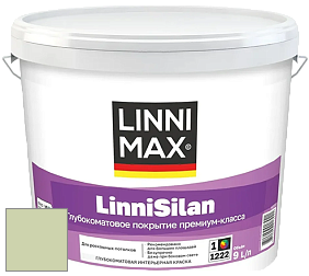 Краска LINNIMAX LinniSilan /ЛИННИМАКС ЛинниСилан (CAPAROL CAPASILAN) глубокоматовая краска цвет NCS S 1020-G40Y 