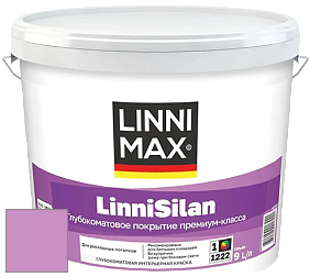 Краска LINNIMAX LinniSilan /ЛИННИМАКС ЛинниСилан (CAPAROL CAPASILAN) глубокоматовая краска цвет NCS S 1050-R40B 