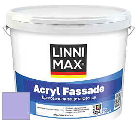 Краска LINNIMAX ACRYL FASSADE / ЛИННИМАКС АКРИЛ ФАССАДЕ (CAPAROL) акриловая фасадная краска цвет NCS S 1040-R60B 