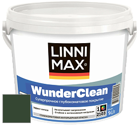 Краска LINNIMAX (CAPAROL) WUNDERCLEAN / ЛИННИМАКС ВУНДЕРКЛИН краска премиум-класса цвет RAL 6020 