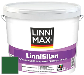 Краска LINNIMAX LinniSilan /ЛИННИМАКС ЛинниСилан (CAPAROL CAPASILAN) глубокоматовая краска цвет RAL 6002 