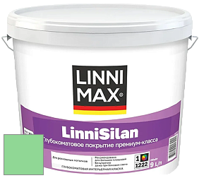 Краска LINNIMAX LinniSilan /ЛИННИМАКС ЛинниСилан (CAPAROL CAPASILAN) глубокоматовая краска цвет NCS S 0550-G10Y 