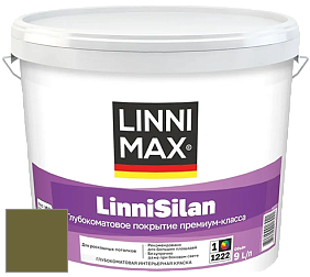 Краска LINNIMAX LinniSilan /ЛИННИМАКС ЛинниСилан (CAPAROL CAPASILAN) глубокоматовая краска цвет NCS S 5540-G60Y 