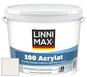 Краска LINNIMAX 100 ACRYLAT / ЛИННИМАКС 100 АКРИЛАТ (CAPAROL AMPHIBOLIN) акриловая краска цвет Jade 30 