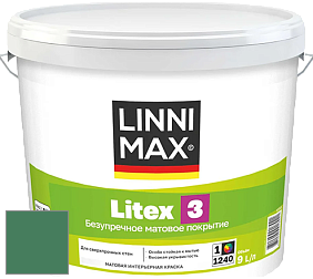 Краска LINNIMAX LITEX 3 / ЛИННИМАКС ЛИТЕКС 3 (ALPINA PREMIUM WAND) латексная краска цвет Malachit 70 