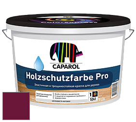 Краска CAPAROL HOLZSCHUTZFARBE PRO краска для древесины акриловая кроющая универсальная. цвет RAL 4004 