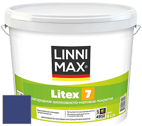 Краска LINNIMAX LITEX 7 / ЛИННИМАКС ЛИТЕКС 7  (CAPAROL SAMTEX 7) латексная краска цвет Diva 10 