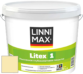 Краска LINNIMAX LITEX 1 / ЛИННИМАКС ЛИТЕКС 1 (CAPAROL SAMTEX 3) высокоэкологичная латексная краска цвет Melisse 85 