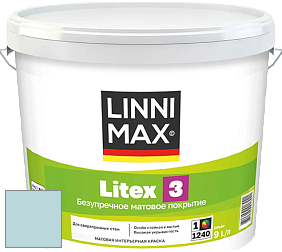 Краска LINNIMAX LITEX 3 / ЛИННИМАКС ЛИТЕКС 3 (ALPINA PREMIUM WAND) латексная краска цвет NCS S 1015-B20G 