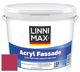 Краска LINNIMAX ACRYL FASSADE / ЛИННИМАКС АКРИЛ ФАССАДЕ (CAPAROL) акриловая фасадная краска цвет Rose 95 