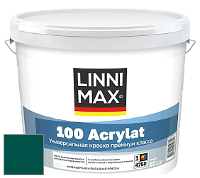 Краска LINNIMAX 100 ACRYLAT / ЛИННИМАКС 100 АКРИЛАТ (CAPAROL AMPHIBOLIN) акриловая краска цвет Peru 10 